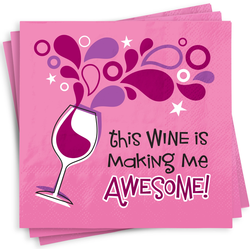 Cocktail Napkins - Awesome