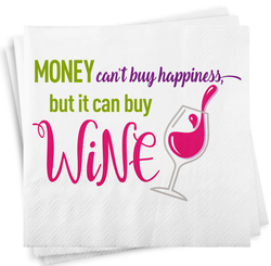 Cocktail Napkins - Money Can't Buy