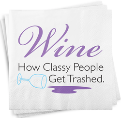 Cocktail Napkins - Classy People