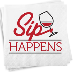 Cocktail Napkins - Sip Happens