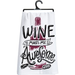 Kitchen Towel - This Wine Is Making Me Awesome