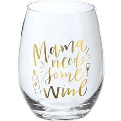 Wine Glass - Mama Needs Some Wine